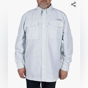 Habit belcoast striped fisherman shirt sz small